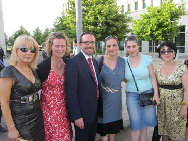 შეხვედრა ამერიკის ელჩთან